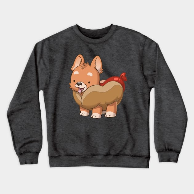 Corgi Dog Crewneck Sweatshirt by Dooomcat